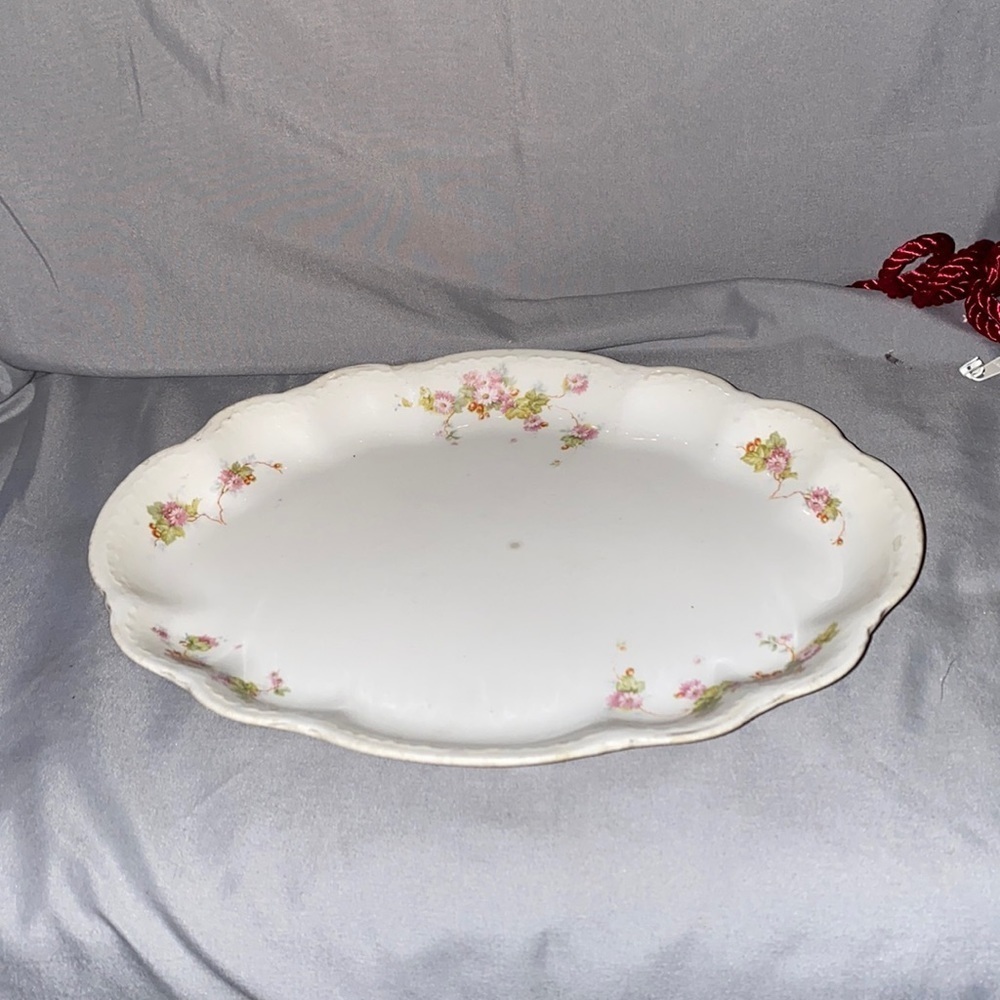 Bx47 Homer Laughlin Hudson serving platter 11 by 8.5”